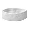 Pretty White Microfibre Adjustable Make-Up Headband