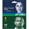 YONEX Solid Tennis Strings, Poly-Tour Pro 130 (1.30mm), PTGP130, Flash Yellow, Flash Yellow (557)