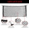 Car SUV Accessories Envelope Style Trunk Cargo Net Organizer Universal 125*40CM