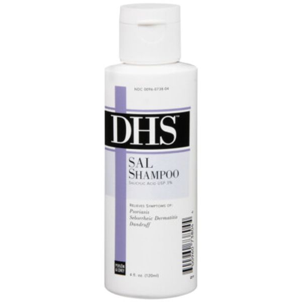 DHS SAL Shampoo Anti-Dandruff Psoriasis 4oz ( 2 pack )