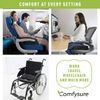 Comfysure Memory Foam Car Seat Cushion Lower back support pillow - Black