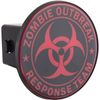 Zombie Outbreak 3D Polyurethane Domed Plastic Hitch Cover 2" Receiver Car-SUV
