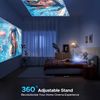 360° 5G Smart Mini Projector Bluetooth WiFi Projector Home Theater Android & IOS