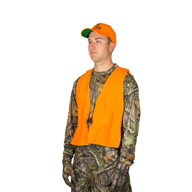 Hunters Specialties Magnum Safety Hunting Vest, Blaze Orange