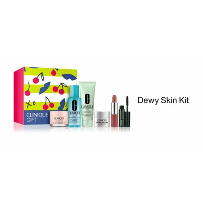 Clinique dewy skin 6-piece kit