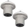 2 Pack Mower Deck Spindle Fits Hustler Zero Turn FasTrak & FasTrak SD Models