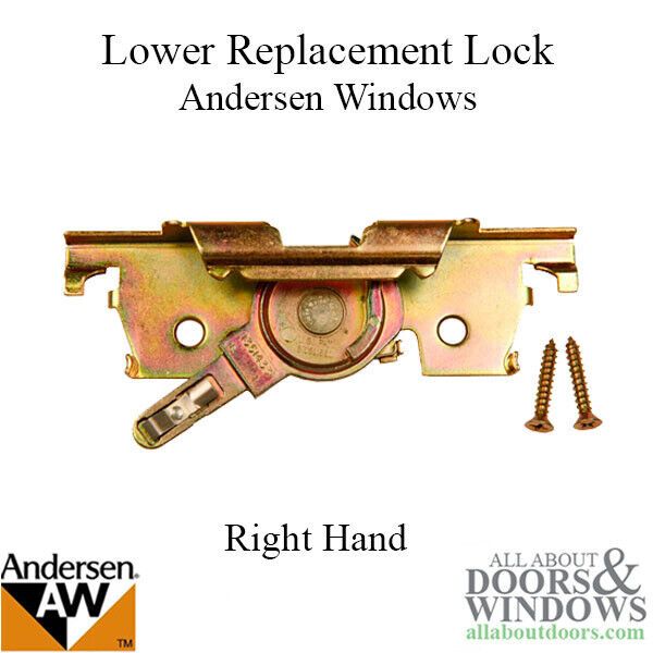 Andersen Window Lock Right Hand Lower Lock For Andersen Casement Windows