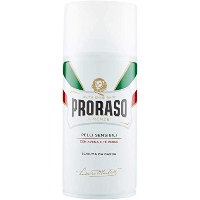 Proraso Tıraş Köpüğü - Yeşil Çay Ve Yulaf Özlü, 300 Ml