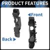 INFINAUTO Bumper Support Bracket, Left Side Front Bumper Retainer Bracket Hold Mount for Kia Picanto 2017 ABS Plastic Black, 1 Pc