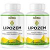 Lipozem- Keto & Weight Support- 2 Bottles- 120 Capsules