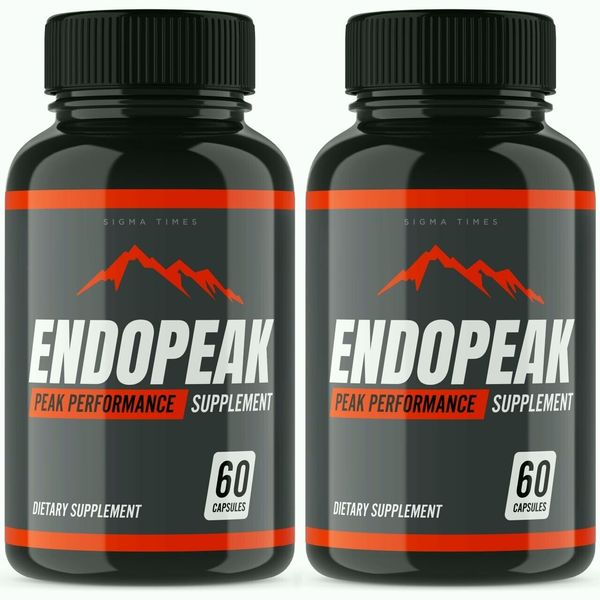 (2 pack) Endopeak Male Pills, Official Endopeak24 Supplement for Stamina Support