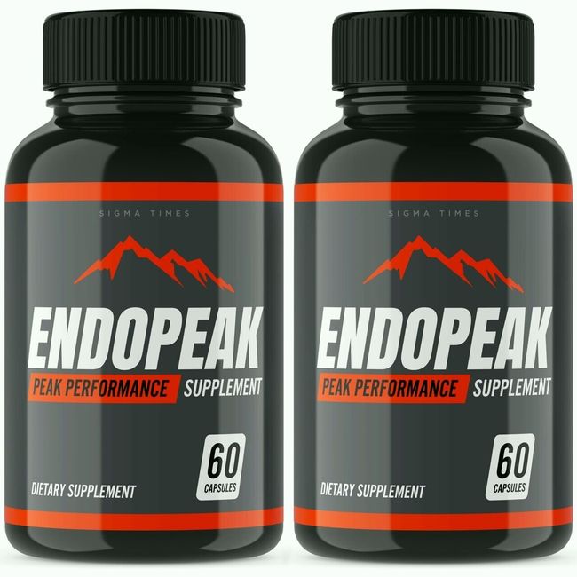 (2 pack) Endopeak Male Pills, Official Endopeak24 Supplement for Stamina Support