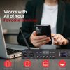 Pyle UHF 2 Channel Wireless Handheld Microphone - Portable Digital Audio (Black)