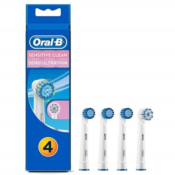 Oral-B Sensitive Clean Pack of 4 (3 Sensitive Clean Brushes + 1 Sensi Ultrathin Brush)