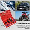 Vacuum Coolant Refill Tool with Gauge Adapter Hoses for Automotive Use