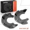 A-Premium Front Driver and Passenger Side Brake Dust Shield Compatible with Mini Cooper 2007-2015, 2-PC Set