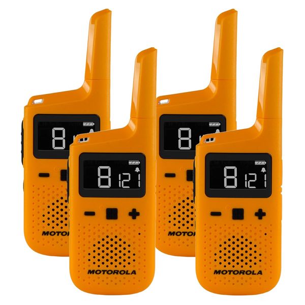 Motorola TALKABOUT T72 Weatherproof IP54 Walkie Talkie (4 pack)