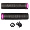 Wolf Tooth Echo Lock-On Grip Black Grip with Red Collar