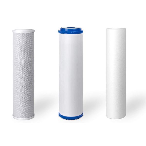 Replacement Pre Filters for Reverse Osmosis Systems (Sediment, Carbon Block,GAC)
