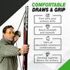 BOW TRAINER Resistance Trainer - Adjustable Archery Training Tool with 10"- 32" Draw Length & 1-100 lb Draw Weight - Enhance Strength, Stamina & Technique for Bow Enthusiasts