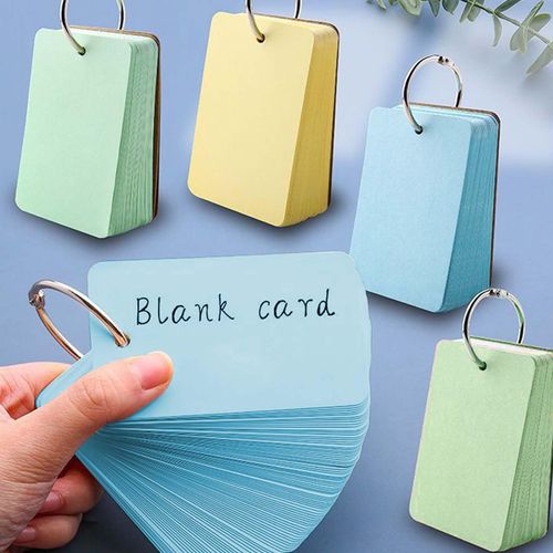 Word Cards, Word Book, Card Ring Binding, Improves Memorization Efficiency, Memorization Cards (50 Sheets x 3 Books, 150 Sheets), Learning Book, Test Notepad, English, Language, Official, History,