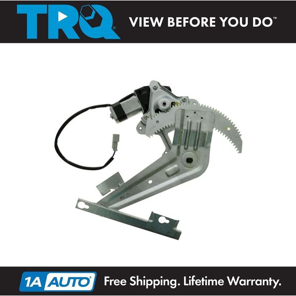 TRQ Rear Left Window Regulator & Motor For 1996-2000 Honda Civic