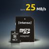 Intenso 3413450 Class 10 Micro SD Card With Adapter