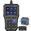 BingoHive Enhanced Universal OBD2 Scanner with Battery Tester - Car Engine Fault Code Reader CAN Diagnostic Scan Tool, Read and Clear Error Codes for 1996 or Newer OBD2 Protocol, Plug & Play