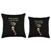 Bird Feeding Funny Squirrel Lover Wild Bird Watching Lover Throw Pillow