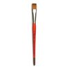 Raphael Kaerell Synthetic Short Handle Watercolor Brush, Flat, 14