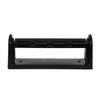 PLASTIC WALL MOUNTED KITCHEN PAPER ROLL TOWEL HOLDER STAND BLACK