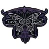 Hot Leathers Metallic Butterfly Patch (Multicolor, 10")