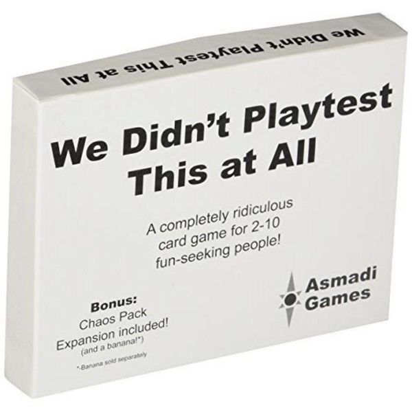 Asmadi Games We Didn't Playtest This at All - with Chaos Pack