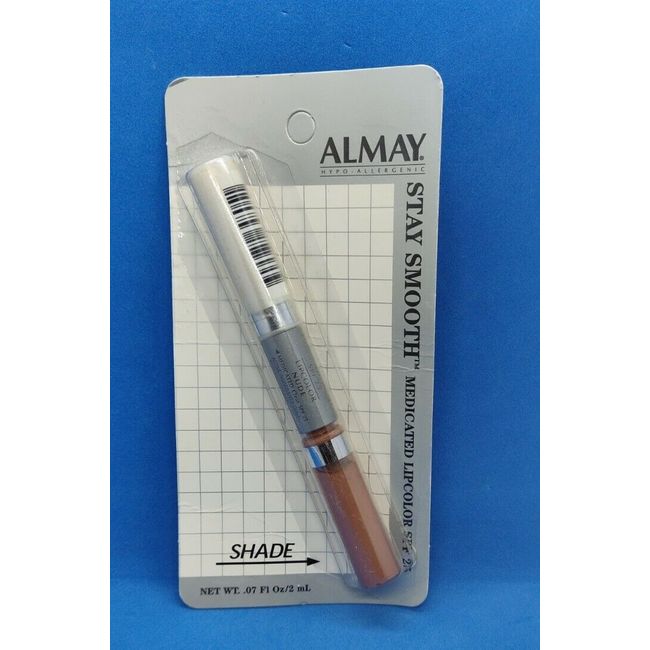 ALMAY Stay Smooth Medicated Lipcolor SPF 25 NUDE NIP