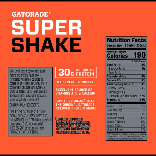 Gatorade Recover Chocolate Pretzel Protein Bar (2.8oz)