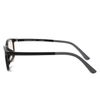 EVERNEVER AZ Label EVAZ-004C1-SG-parent Men's Driving Sunglasses, Polarized Sunglasses, Stylish, Day and Night, Square, UV Protection, Light Color, Thin, Thin, Black, Slightly Smaller to Regular Sizes, Lens Color: Light brown (glare reduction effect: weak