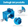 Keenso Universal Sprocket Chain Adjusting Tool,Accurate Rust Resistance Chain Alignment Tool for Motorcycle ATV other