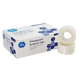 McKesson Surgical Tape Non-Sterile Air Permeable Silk-Like Cloth 3 in x 10  yd 4 Rolls 1 Pack 3 Inch X 10 Yard ( 4 ct )