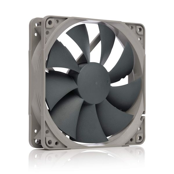 Noctua NF-P12 redux-1700 PWM, High Performance Cooling Fan, 4-Pin, 1700 RPM (120mm, Grey), compatible with Desktop