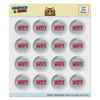 Worcester Polytechnic Goat Puffy Bubble Dome Scrapbooking Crafting Sticker Set