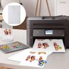 Printable Vinyl Sticker Paper - A4 Transparent, Waterproof, 20 Sheets (Not Waterproof)