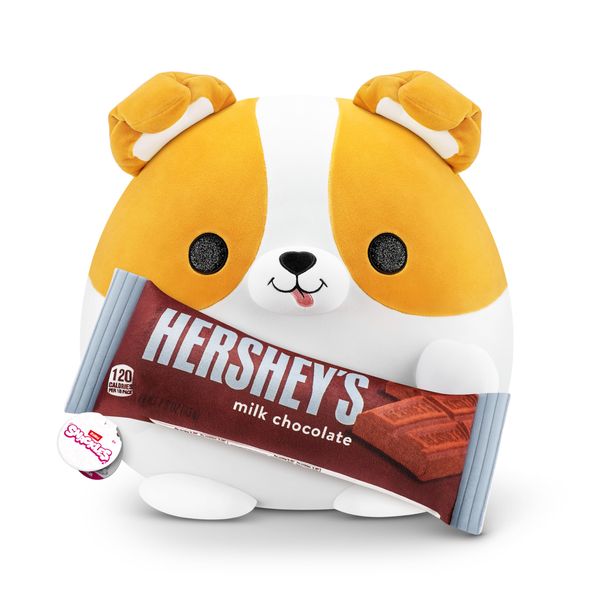 Snackles groß 36 cm, Corgi (Hershey's Milk Chocolate), von ZURU