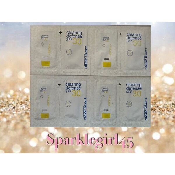 Dermalogica Clearing Defense SPF 30. 8 Pack Samples. NEW! FRSH! SEALED!