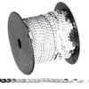 Sliver Sequins String,91 Meter Glitter Plastic Sequin Ribbon,Sequin Trim,6mm Flat Round Sequins,Sequin Fabric Material for Crafting,Sewing