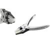 Double Nylon Jaw Parallel Flat Nose Pliers with Spring Jewlery Opticians Frame Fixing Tool