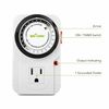 BN-LINK 24 Hr Plug in Mechanical Grounded Programmable Timer Indoor Heavy Duty