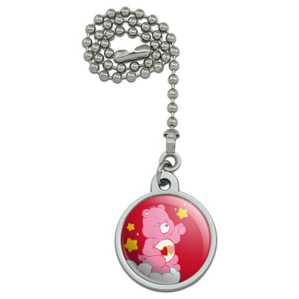 GRAPHICS & MORE Care Bears Love-A-Lot Bear Ceiling Fan and Light Pull Chain