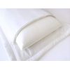 Dogbed4less 4 Quantity Solid Comfort Bed Memory Foam Queen Pillows Plus Luxurious White Down Alternative Cover Cases