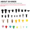 50PCS Mixed Auto Door Panel Clips Fixing Fastener Car Interior Trim Rivet