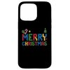 iPhone 15 Pro Max Merry Christmas Master Builder Kids Building Blocks Bricks Smartphone Case